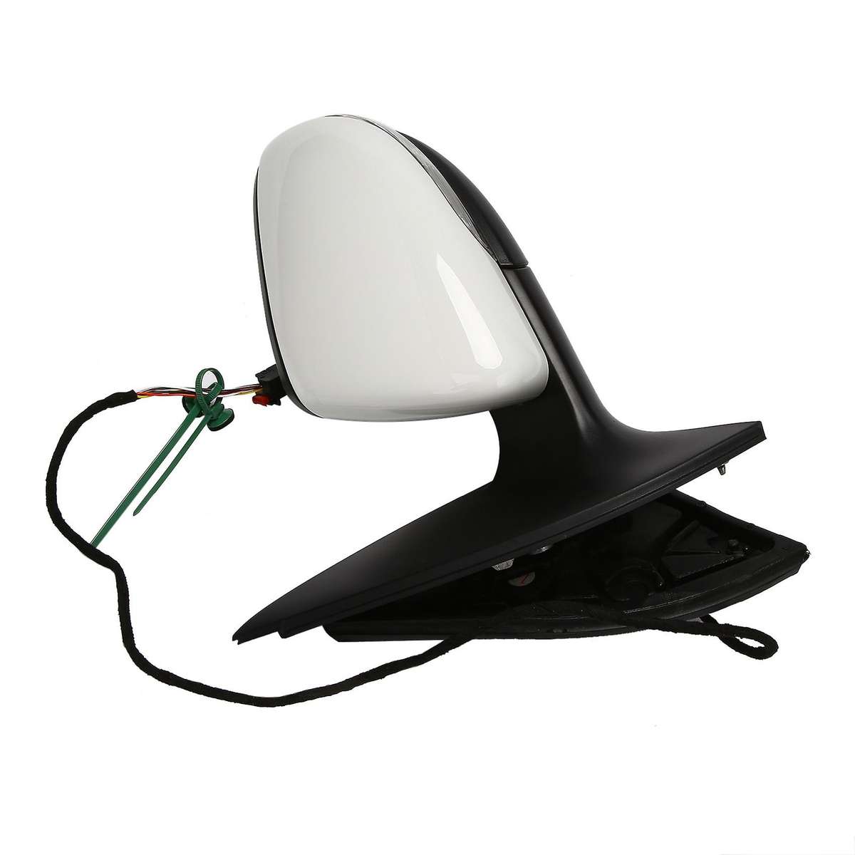 Left Side Door Rear View Mirror Assembly LH 6 Lines for Golf MK6 2009-2012 with Electric Adjustment