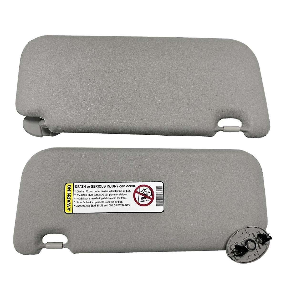 Left+right Car Sun Visor Makeup Mirror Sunshade for 2007-2013 Windscreen Sun Visor Pull Vanity Mirro