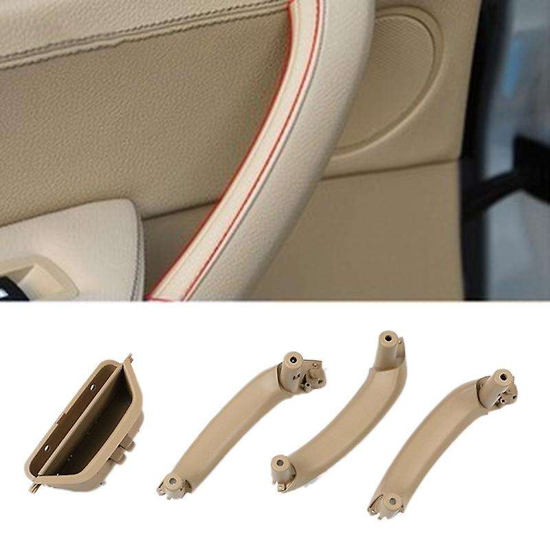 LHD Car Interior Door Handle Door Panel Pull Connector Accessories for - F25 F26 X3 X4 2011-2017 Bla