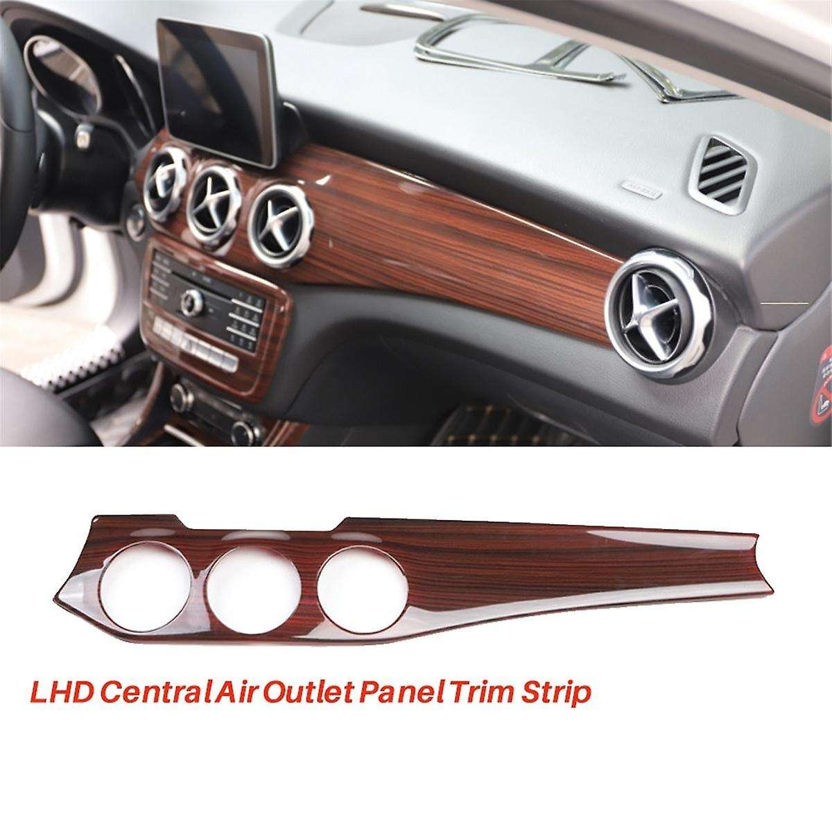 LHD Dashboard Central AC Outlet Panel Trim Strip Cover for W176 CLA C117 GLA X156 2013-2018, A