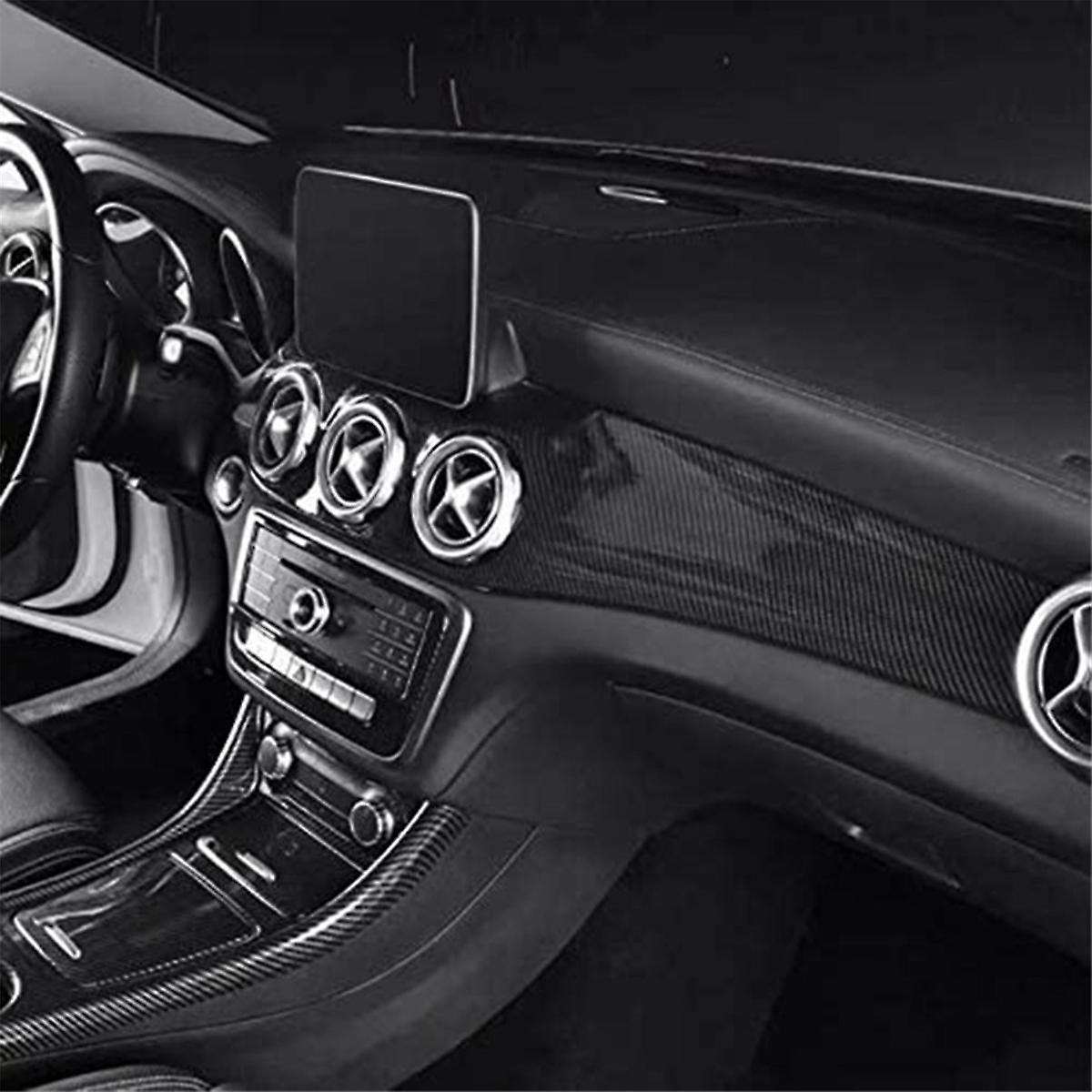 LHD Dashboard Central AC Outlet Panel Trim Strip Cover for W176 CLA C117 GLA X156 2013-2018, B