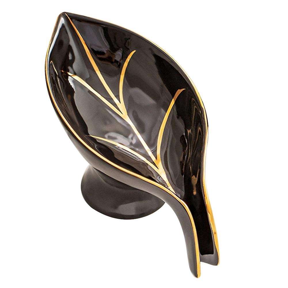 Light Luxury Ceramics Soap Dish Draining Soap Packaging Boxes Soap Holders Kitchen Organizer Soap S