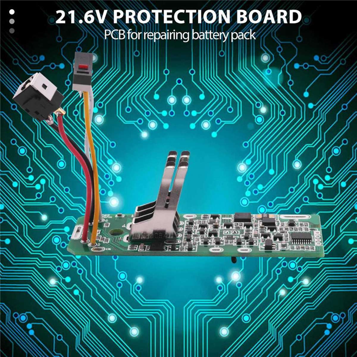 Li-Ion Battery Charging PCB Protection Circuit Board for 21.6V V6 V7 Vacuum Cleaner