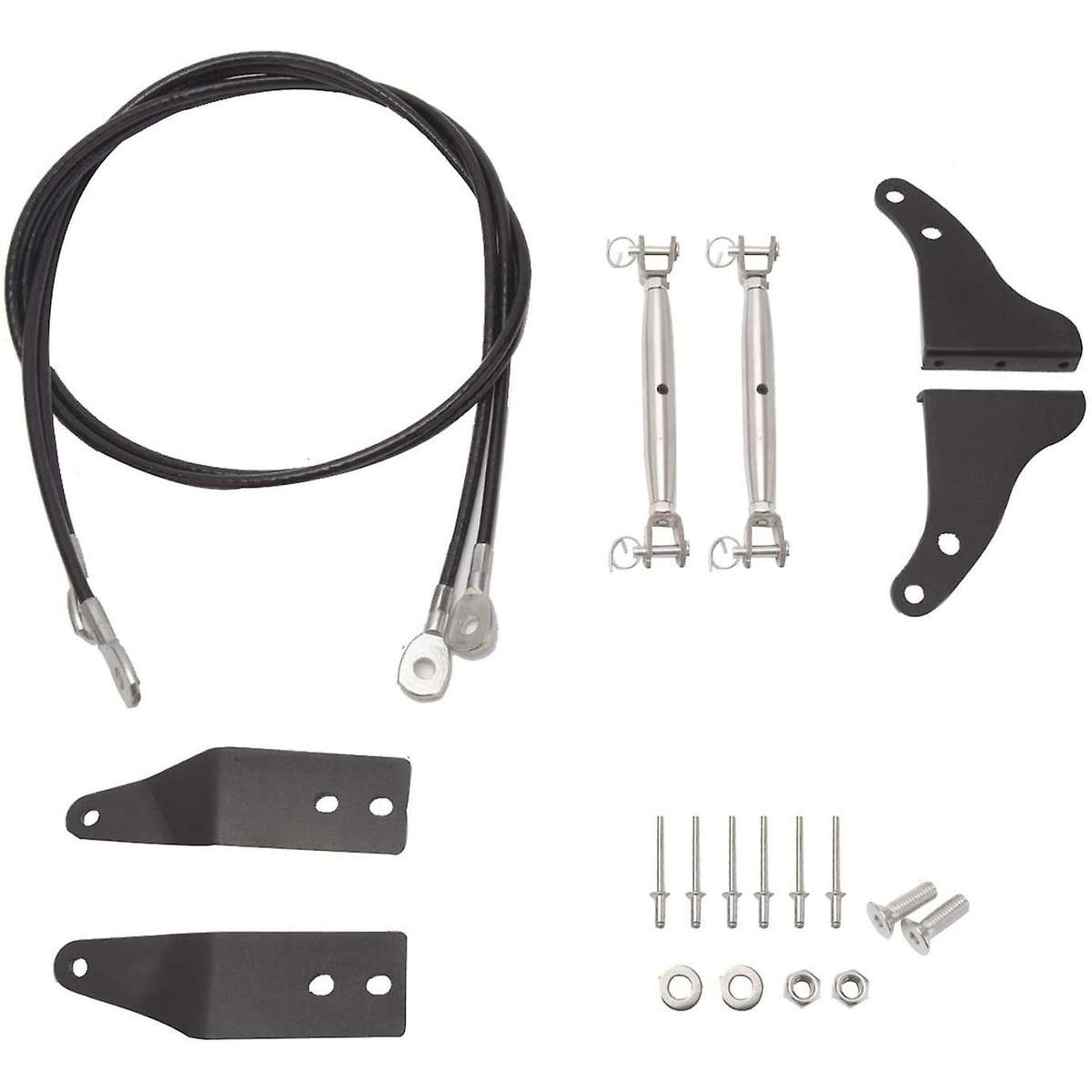 Limb Risers Kit Through the Jungle Protector Obstacle Eliminate Rope for JK 2007-2018 Accessories