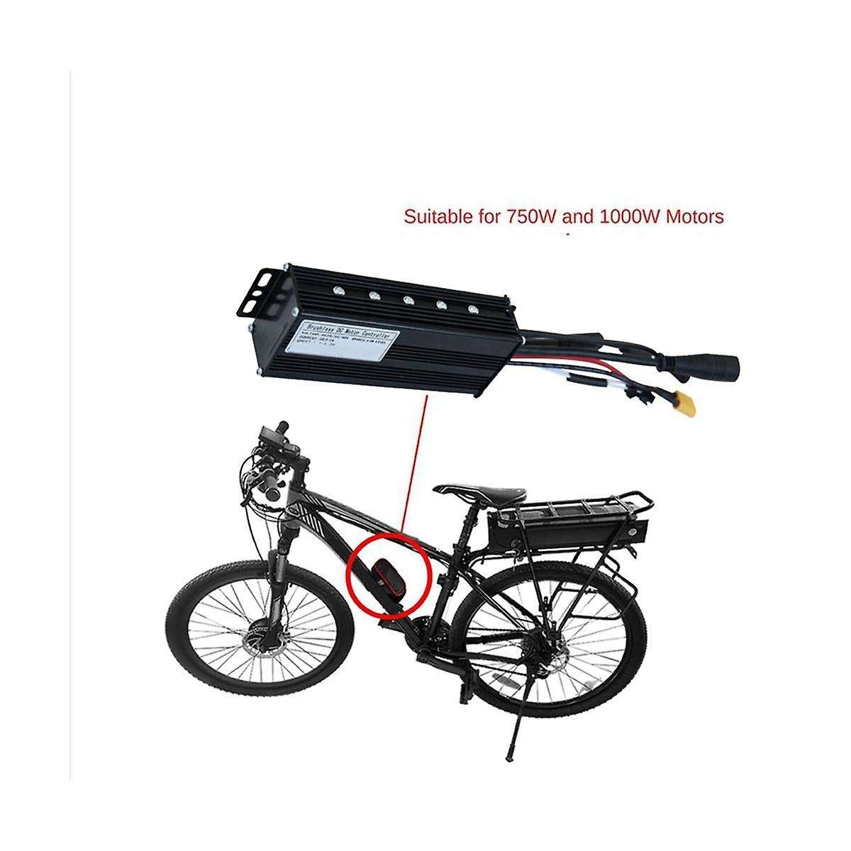 Lithium Battery Modified Electric Scooter Accessories 24V36V48V-30A Sine Wave 3-Mode Controller Wat