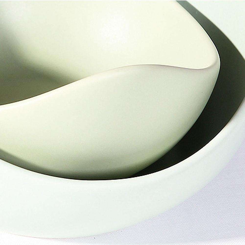 Lotus Ceramic Bowl Dishes and Plates Sets Fruit Plate Simple Decor Storage Fruit Ceramic Dinner Plat