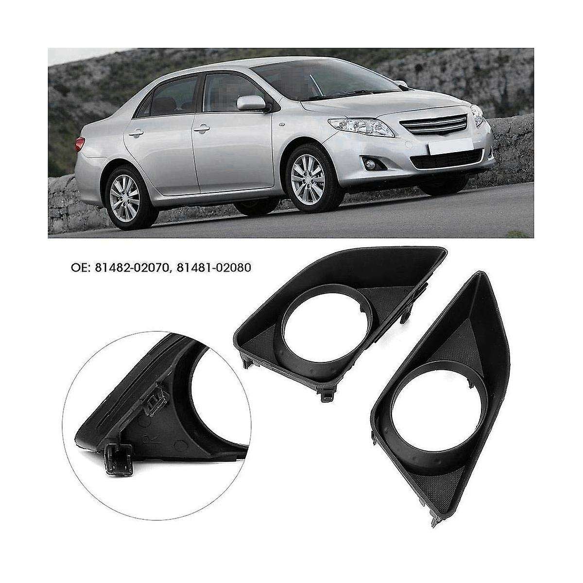 Lower Grill Lower Grille Fog Light Grille Fog Light Frame Automotive Suitable for 2007-2010