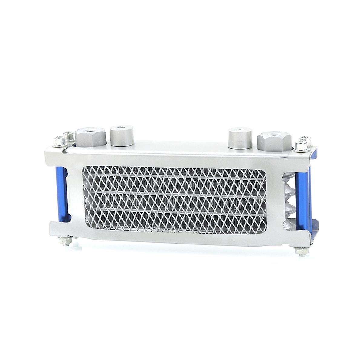 M12 Interface Radiator Aluminium Cooling System for 50-160cc Motorcycle Dirt Pit Monkey Bike Silver