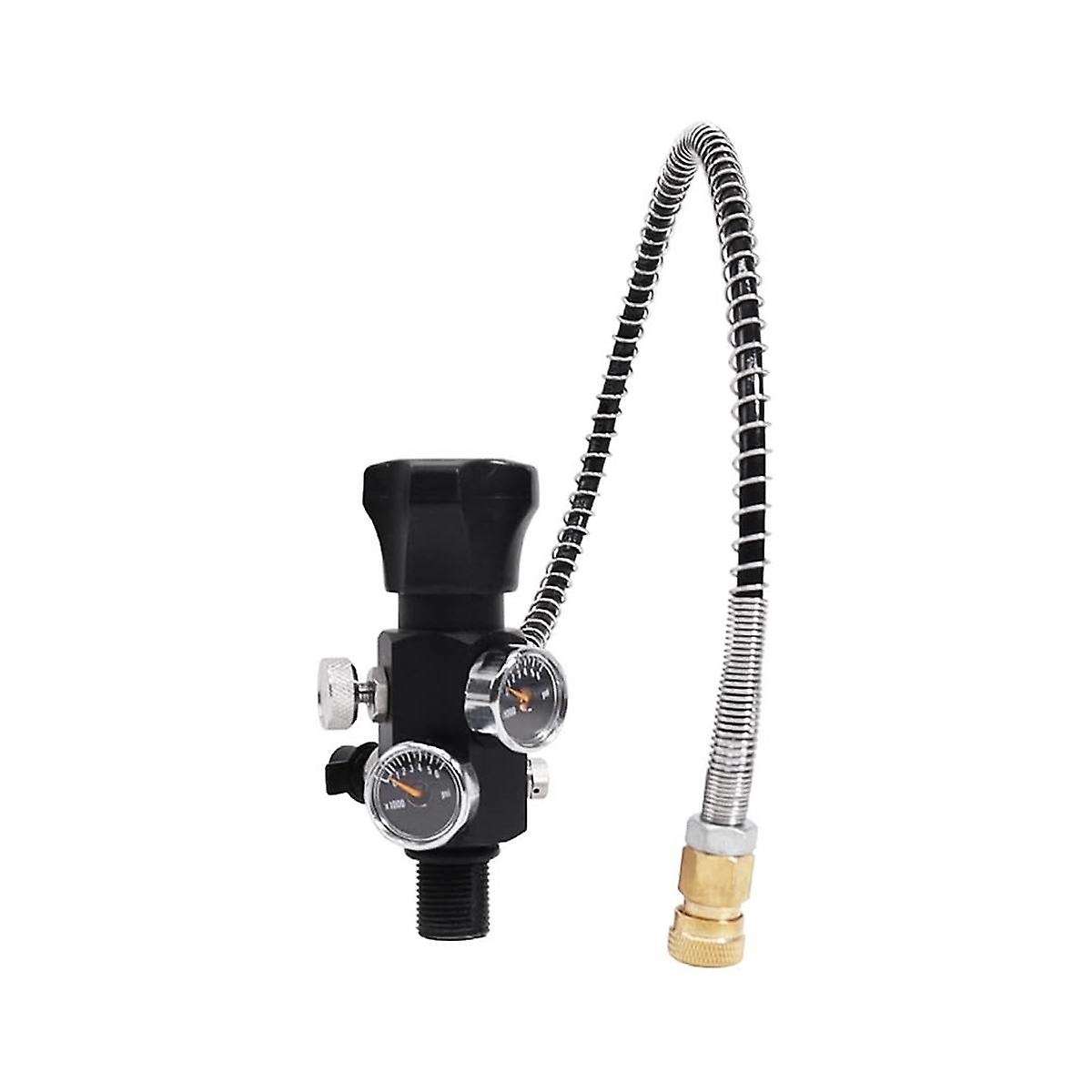 M18x1.5 Din Valve Scuba Adapter,scuba Tank Valve 4500psi Working Pressure with Hose for Air Tank, ,