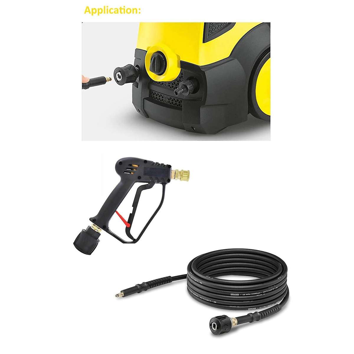 M22x1.4mm High Pressure Washer Hose Connector Washer Outlet Adapter for Karcher K2 K3 K4 K5 K6 K7