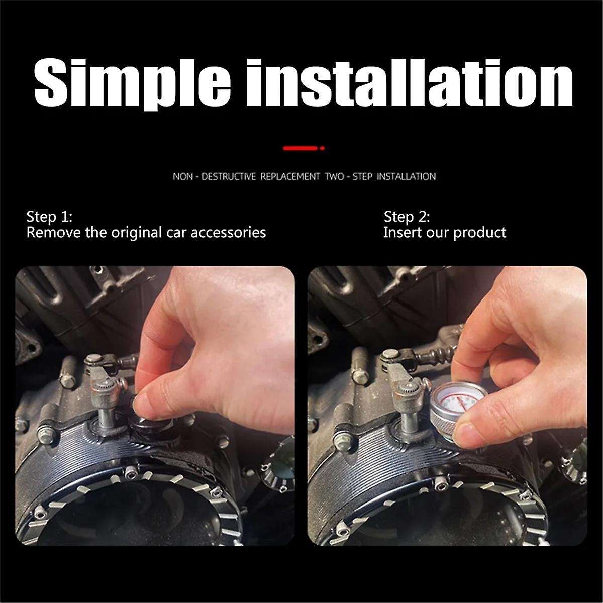 M20X1.5 Motorbike Oil Gauge Oil Temperature Gauge Engine Temperature Gauge Accessories for TR300 for