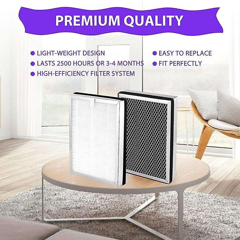 Ma-25 H13 True Hepa Filter for Ma-25 Air Purifier, 3-in-1 True Hepa, Activated Carbon and -filter,