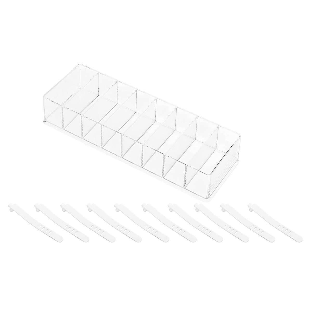 Desktop Data Charging Cable Earphone Storage Box Transparent Drawer