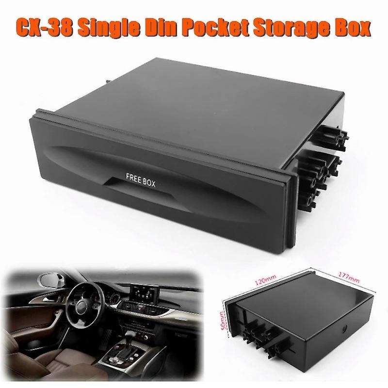 Universal Car Storage Box Cx-38 Single Layer Pocket-kit 177x50x120mm