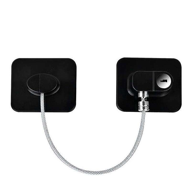 Refrigerator Lock 4 Pack Cabinet Locks Child Safety Latches Wit Keys