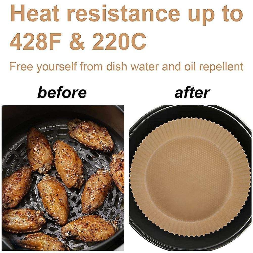 140pcs Air Fryer Disposable Paper Liner Non-stick Air Fryer Liners