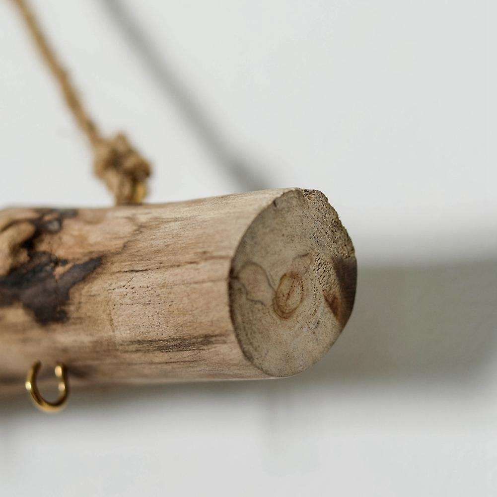 3pcs Vintage Driftwood Storage Hanging Rack Key Jewelry Door Hook