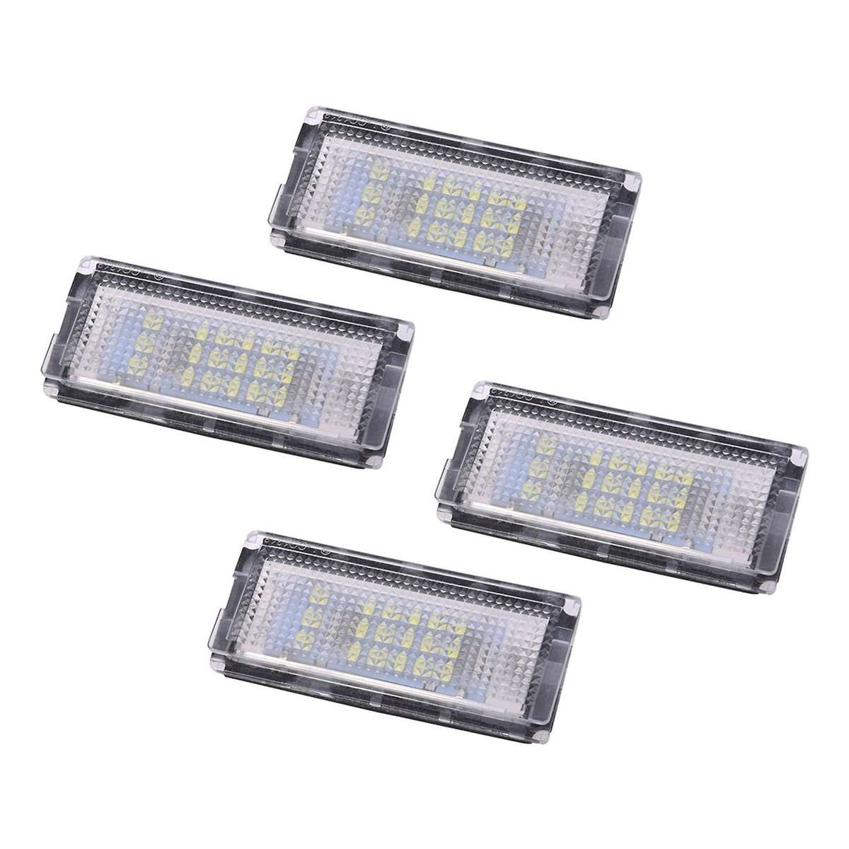2 Pcs 18 Led 3528smd White License Plate Light for Bmw E46