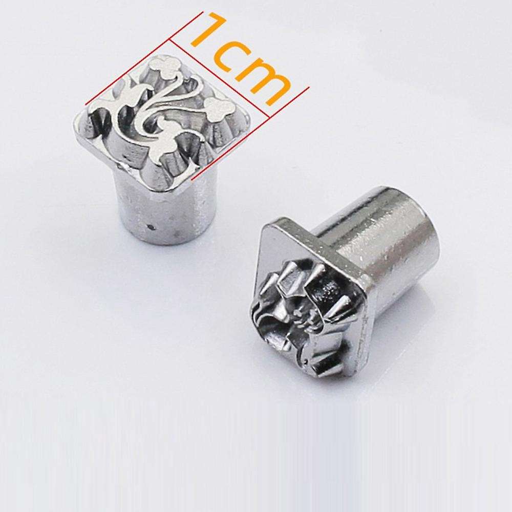 12pcs Leather Stamping Tool Set Animals Plants Pattern Leather Craft