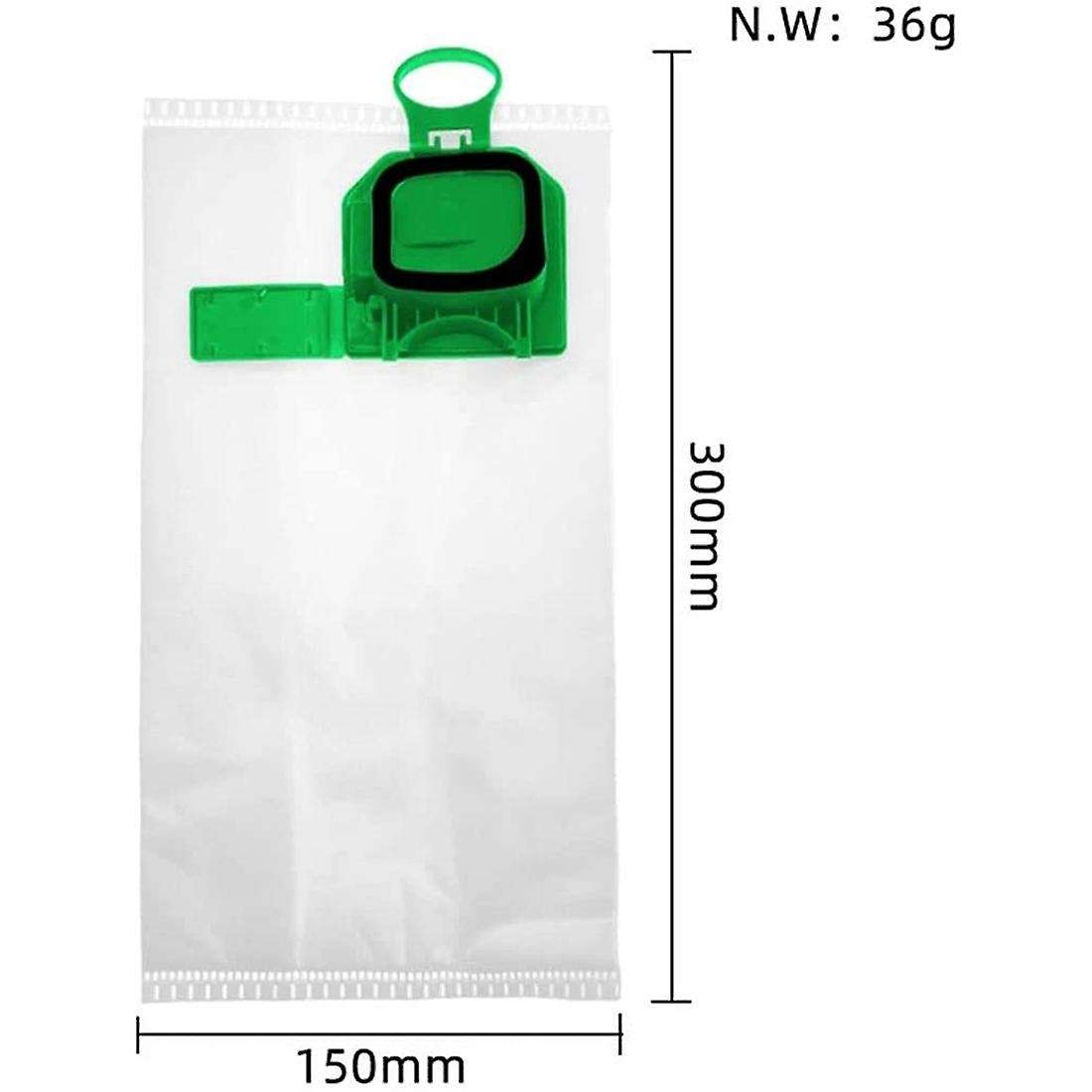 8 Pack Dust Bags for Vorwerk Kobold Vk140 Vk150 Fp140 Fp150 Cleaner
