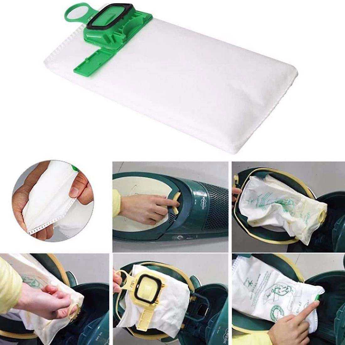 8 Pack Dust Bags for Vorwerk Kobold Vk140 Vk150 Fp140 Fp150 Cleaner