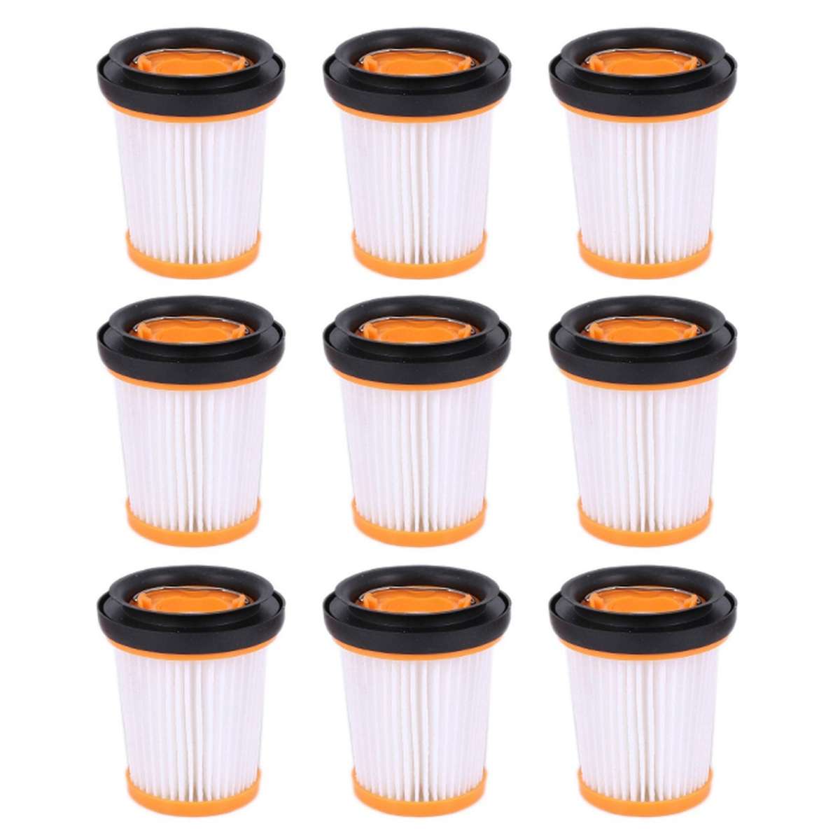 9pcs Filters for Shark Ion W1 Handheld Vacuum Wv200 Wv201 Wv205