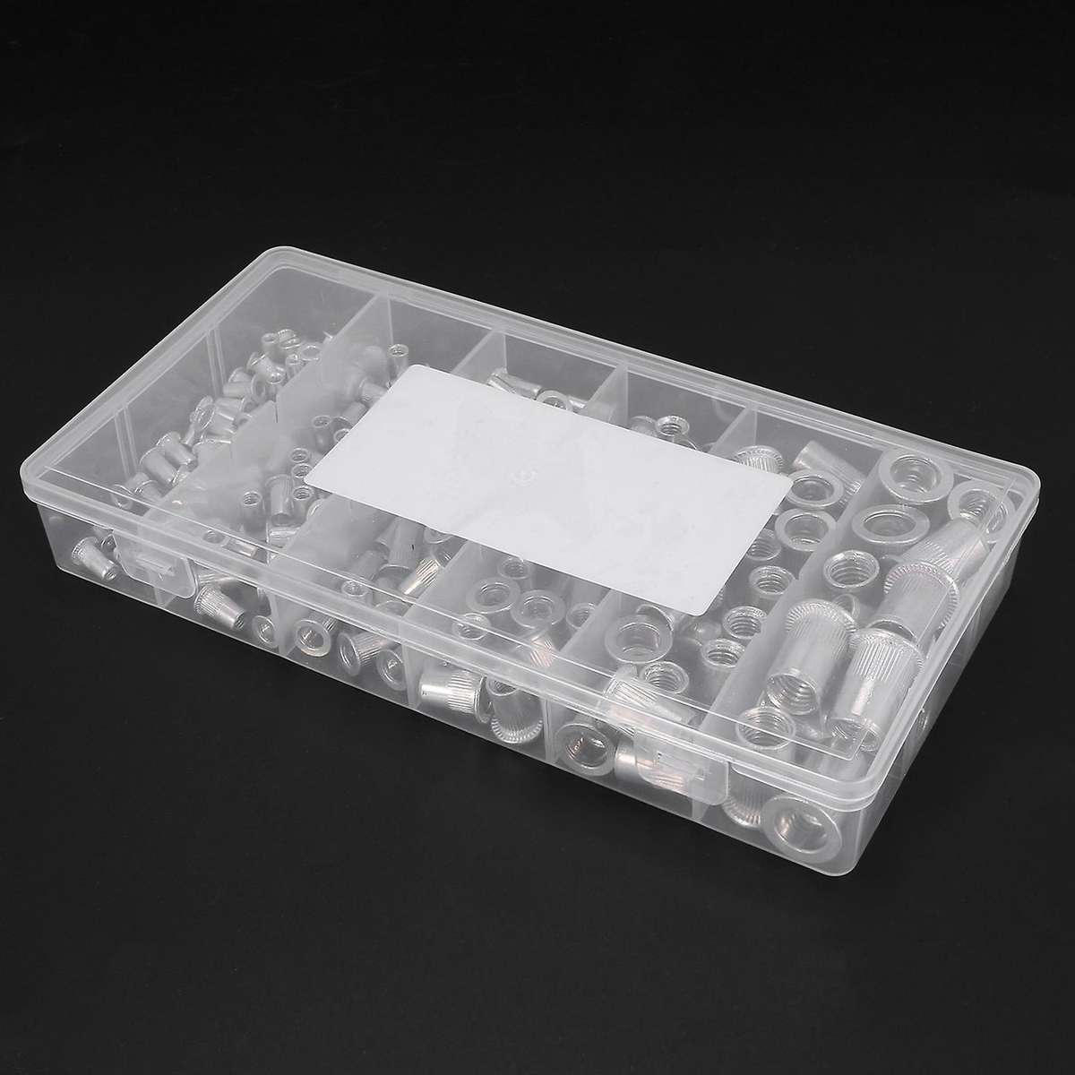 190pcs Aluminum Alloy M3 M4 M5 M6 M8 M10 Rivet Nut Alumium Rivnut Set