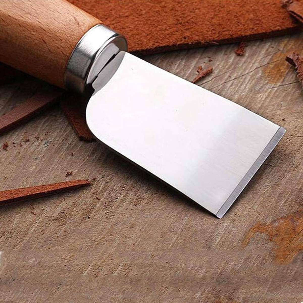 Leather Craft Edge Beveler Scraper Handle for Diy Leather Craft Tool