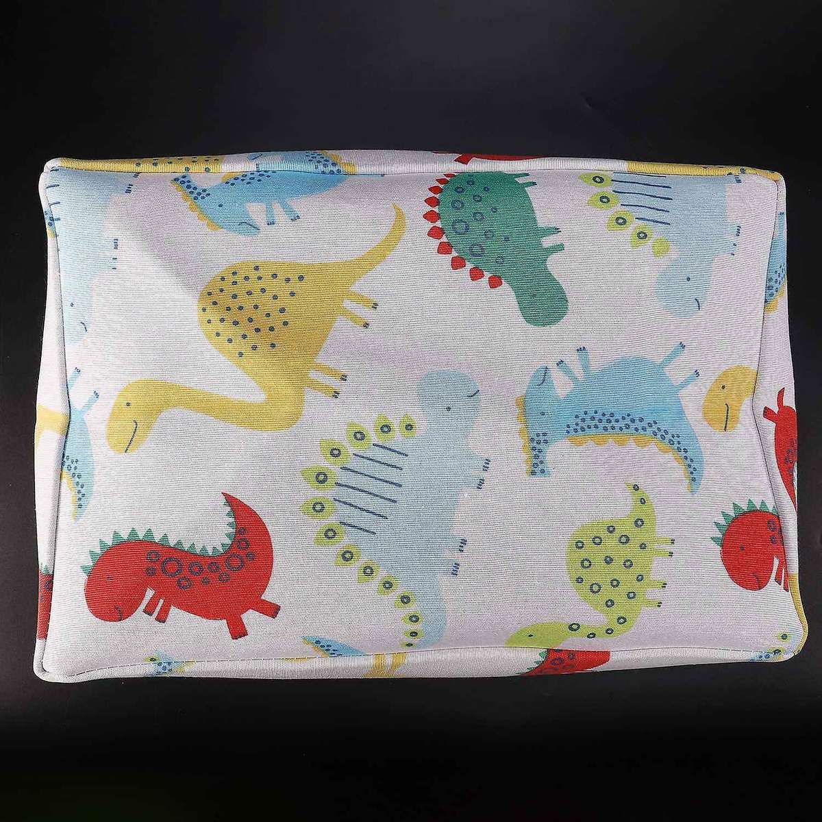 Dinosaur Canvas Storage Basket for Child Folding Basket White