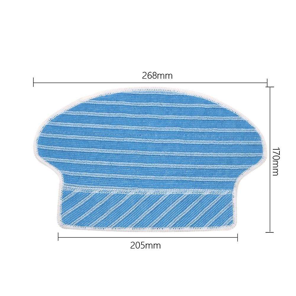 Vacuum Cleaner Accessories 10 Pcs Mop Cloth Pads for Proscenic 780t