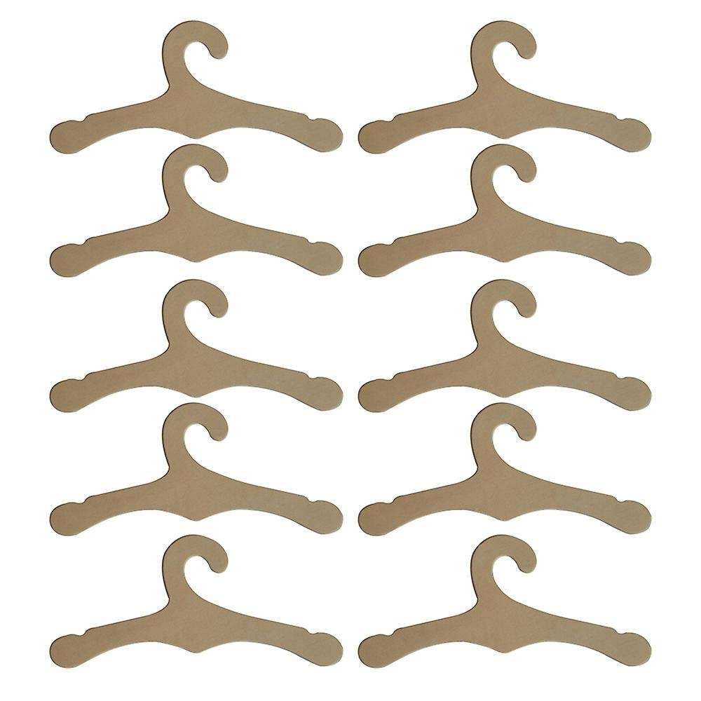 10 Pcs Wooden Baby Clothes Racks Wooden Display for Kid Present