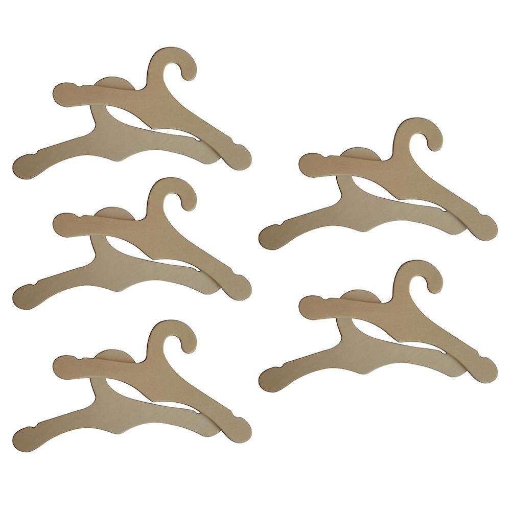 10 Pcs Wooden Baby Clothes Racks Wooden Display for Kid Present
