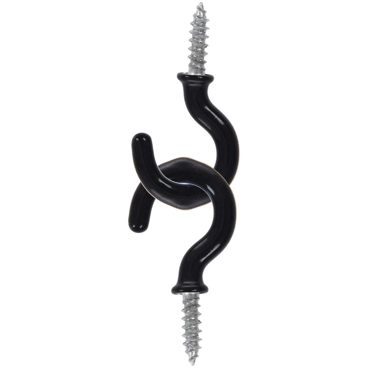 20pcs Double Prong Robe Hooks Coat Hooks Wall Mounted Hook for Home