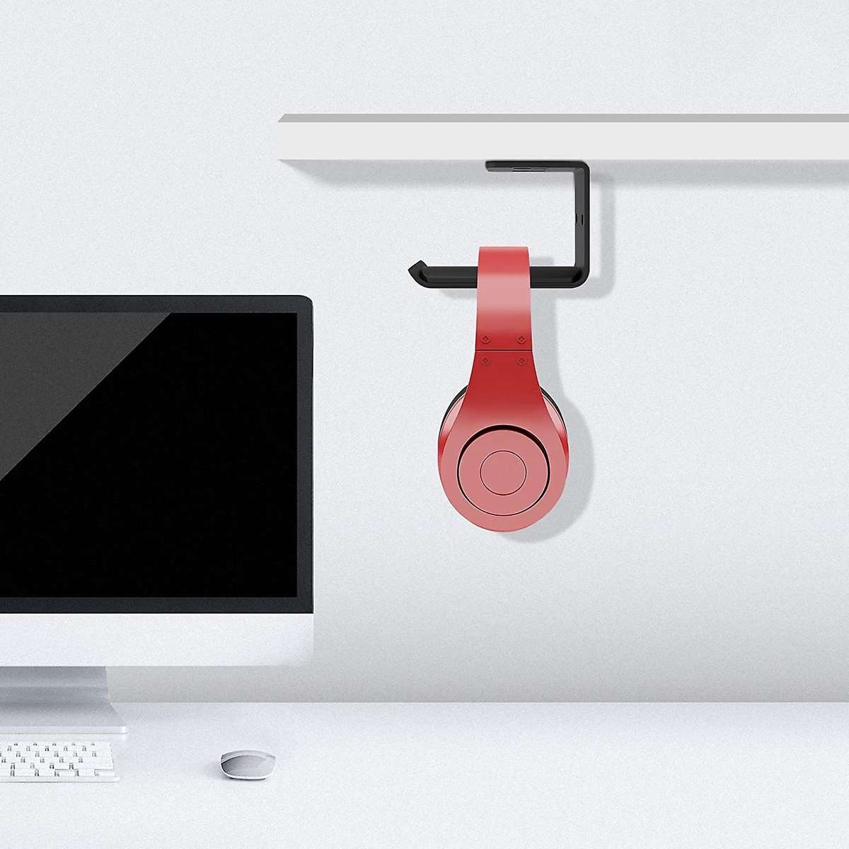 4pack Headphone Hanger Under Desk Hook Universal