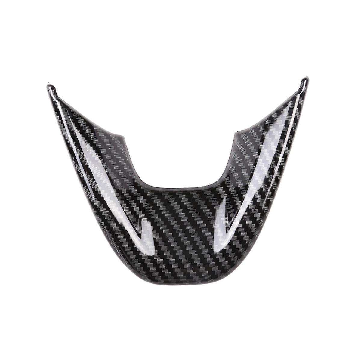 Car Carbon Fiber V Style Steering Wheel Panel Cover for Hyundai I10