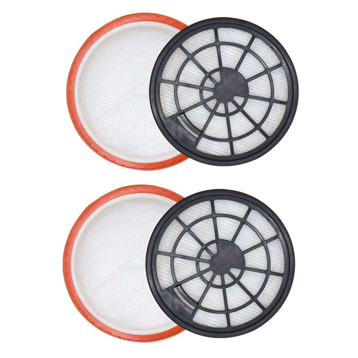 2x Wash Hepa Filter Accessories Pre-motor Filter+post-motor Filter