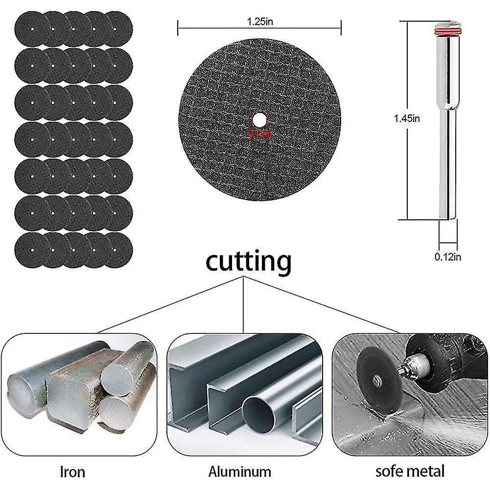 Rotary Cutting Wheels Tool Kit, Mini Hss Saw Blades Cutter