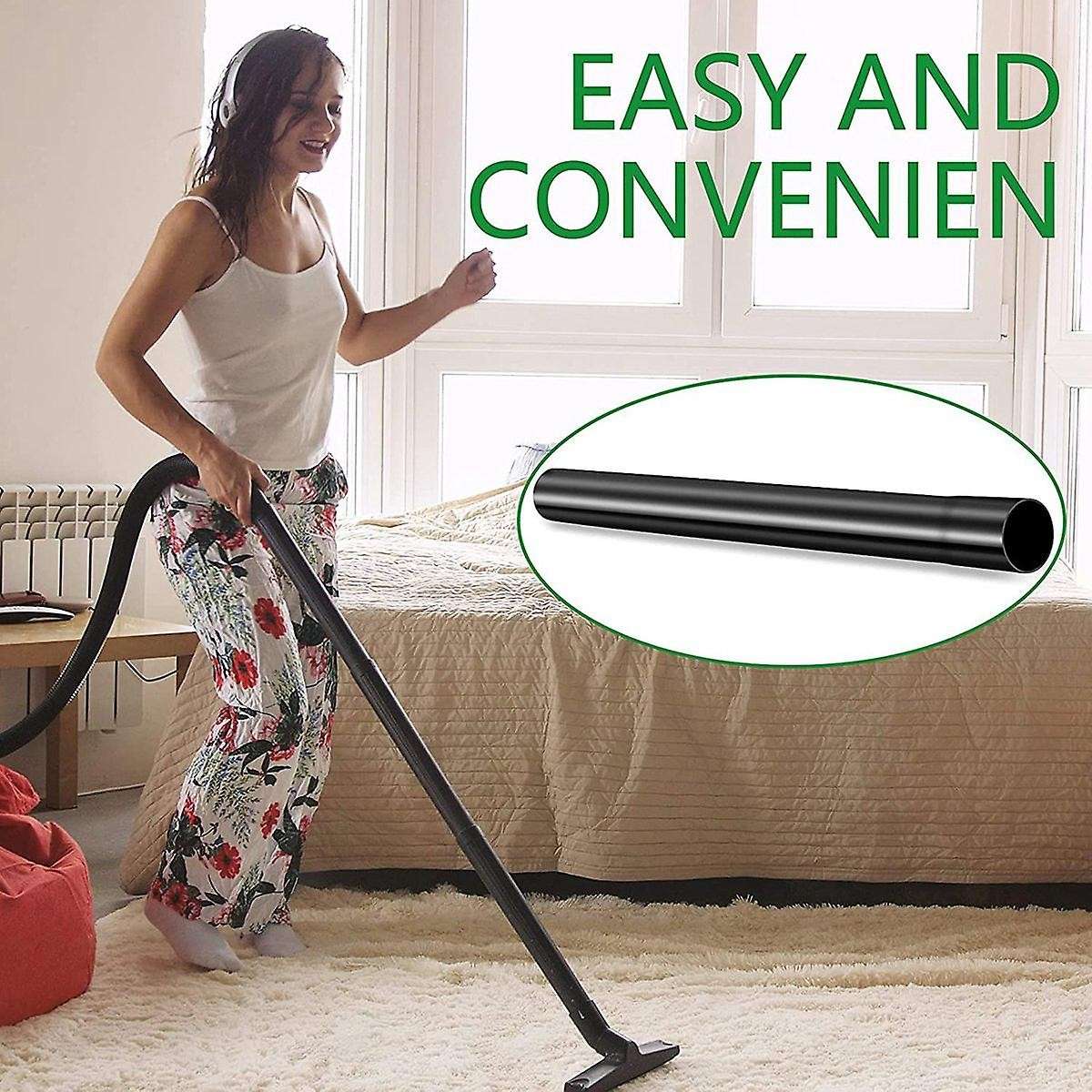 6 Pcs 1.25 Inch Vacuum Extension Wand Vacuum Attachments for Shop