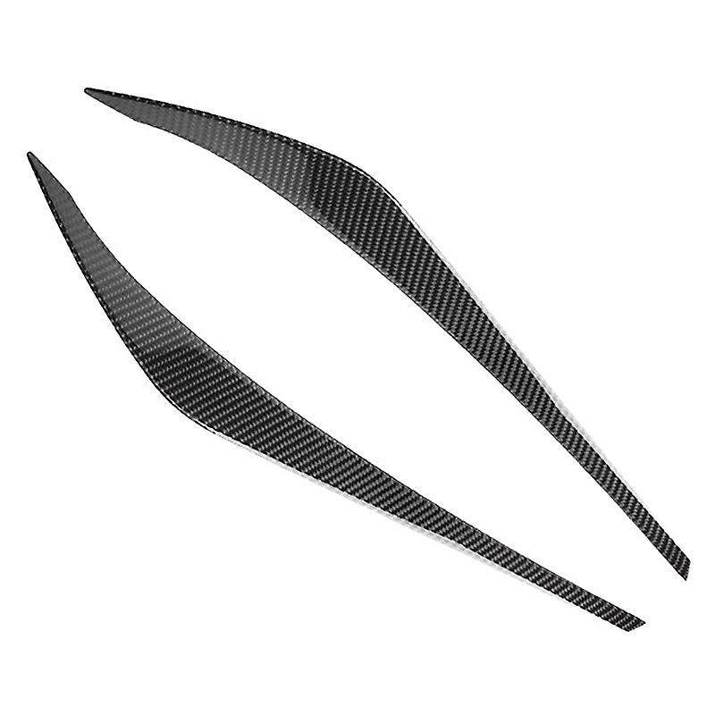 Pair Car Headlight Eyebrow Abs Trim for Hyundai Elantra Ad 2016-2018