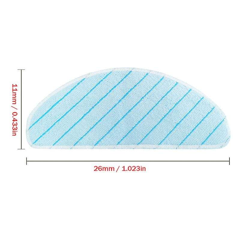 Mop Pads for Ecovacs Deebot Ozmo T9 T9 Max T9 Aivi Cleaner Microfiber