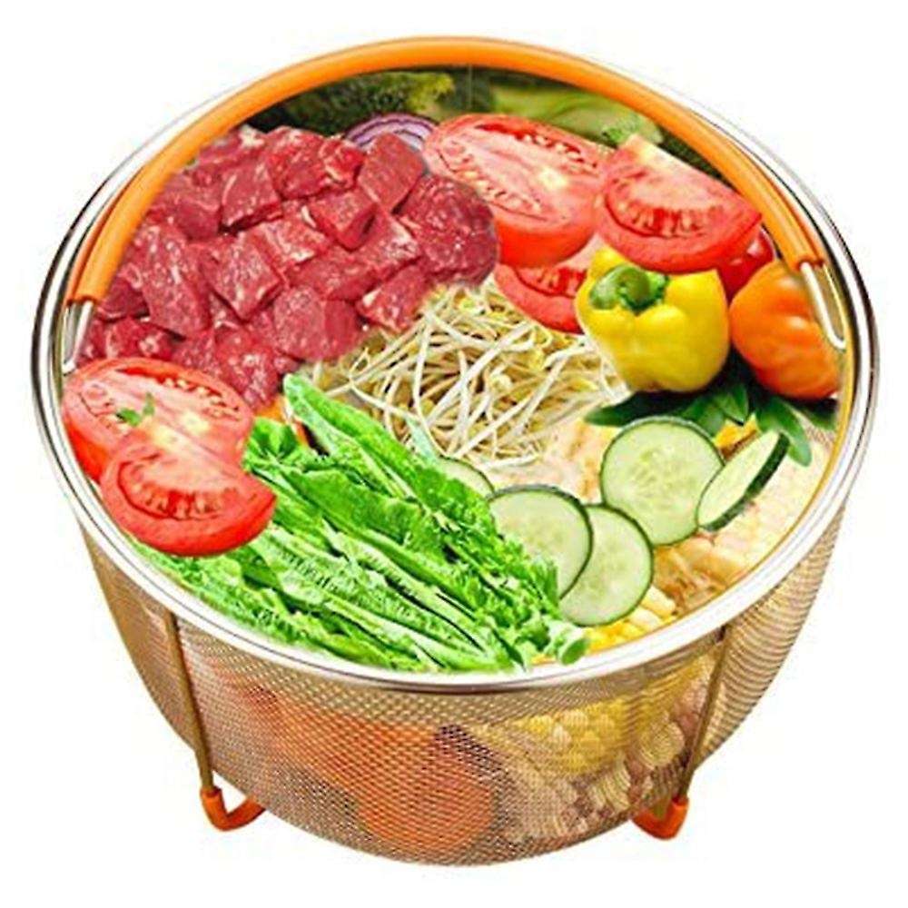 Stainless Steel Steamer Basket Set,for Ninja Foodi Pressure Cooker