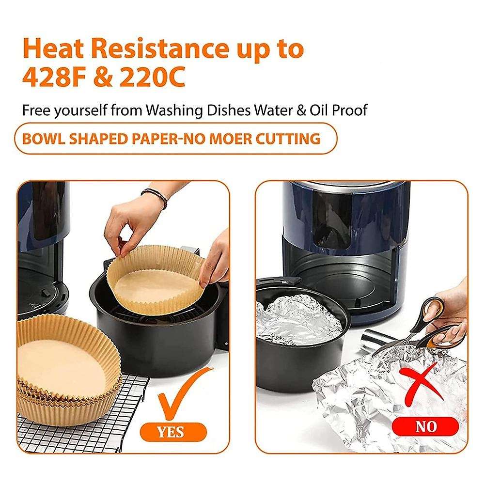 100 Pcs Air Fryer Liners,non-stick Baking Parchment,for Bbq,et