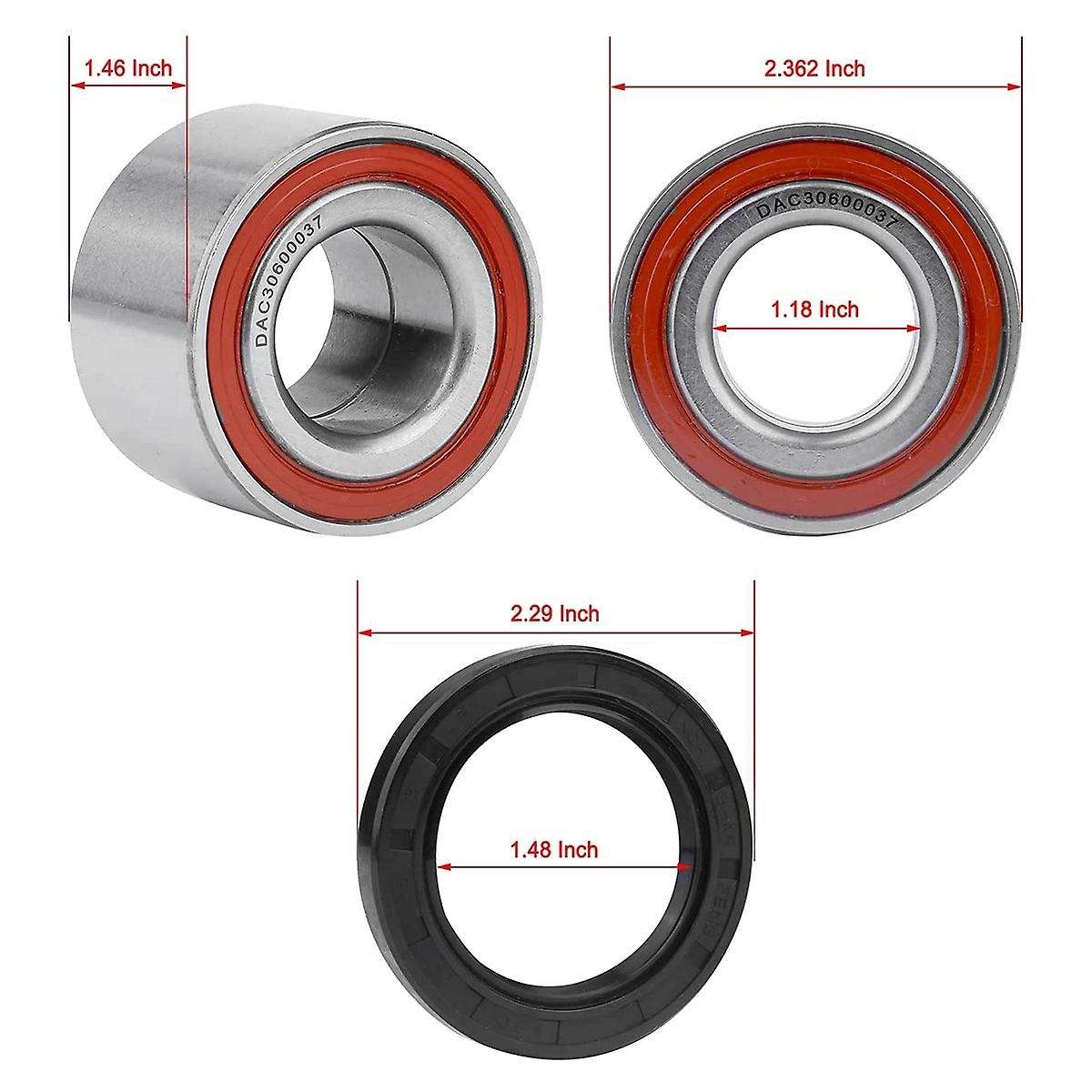 (1 Pcs)wheel Bearing for 05-20 Can-am Commander / Outlander 1000 850