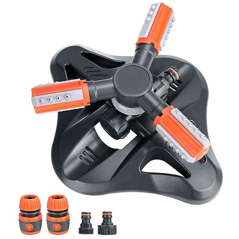 Garden Sprinkler, Automatic 360 Degree Rotating Lawn Sprinkler