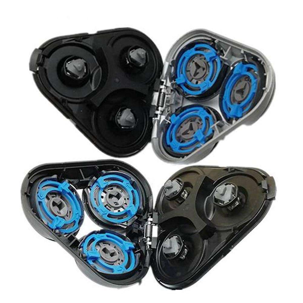 Shaver Head Full Set for Philips S5370 S5571 S5420 S5140 S5078 Silver