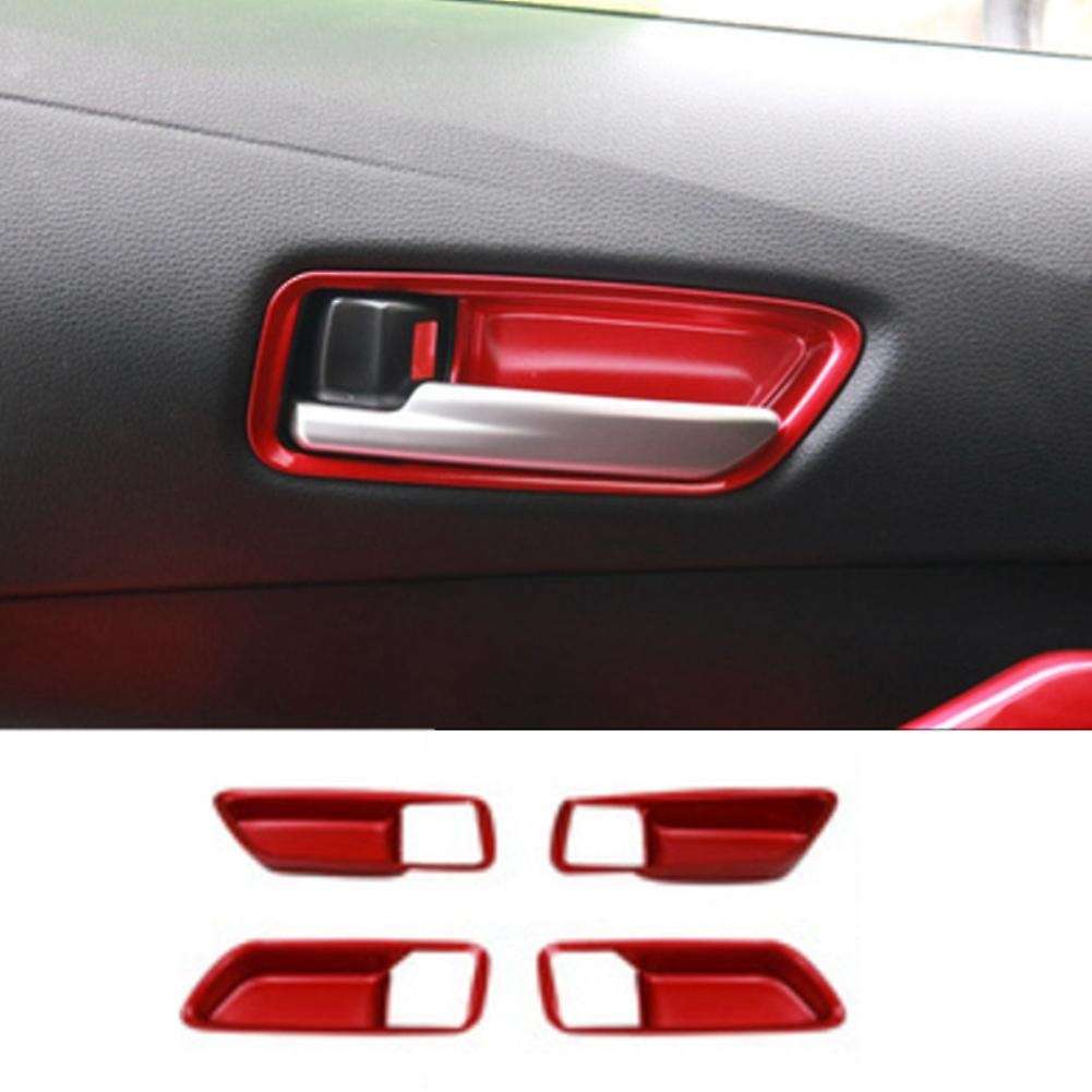 For Toyota Corolla 2019-2021 Inner Door Handle Bowl Trim,red
