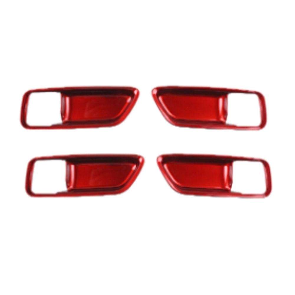 For Toyota Corolla 2019-2021 Inner Door Handle Bowl Trim,red