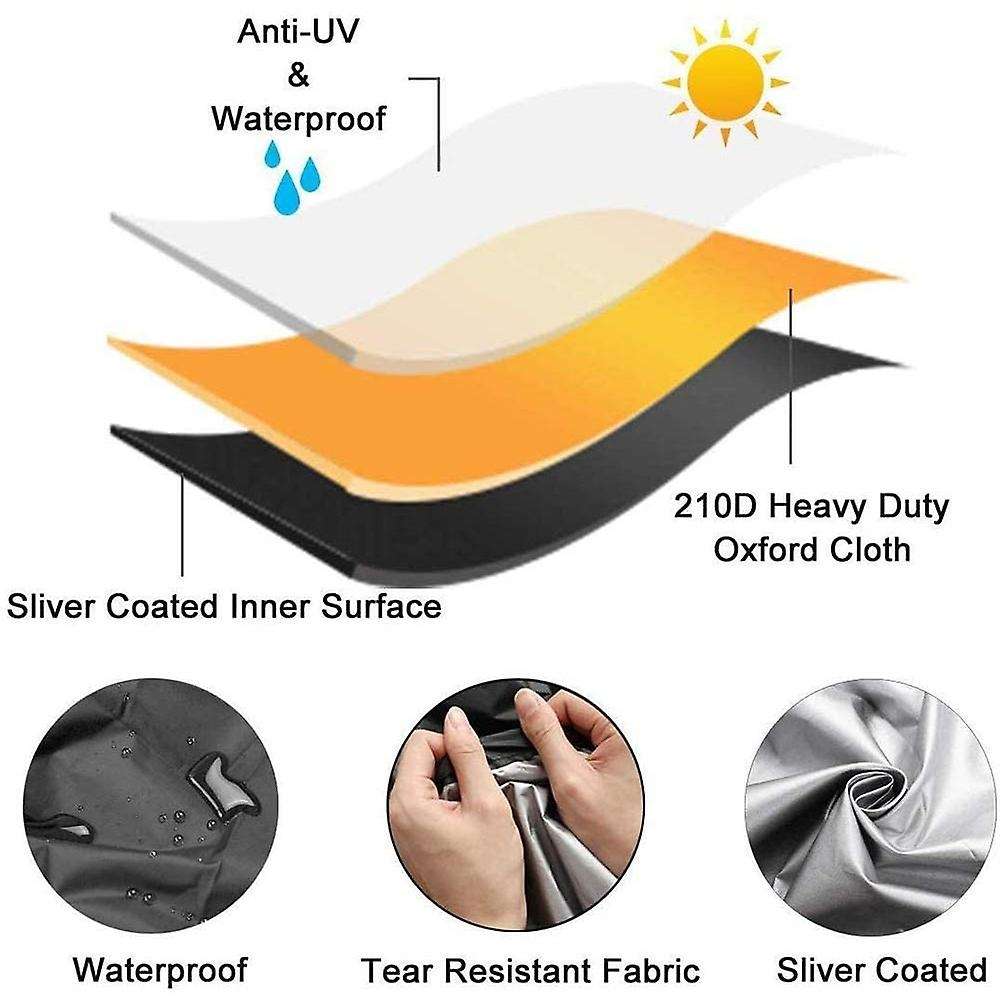 Patio Heater Covers Waterproof Heater Cover 210d Oxford 50x50x120 Cm