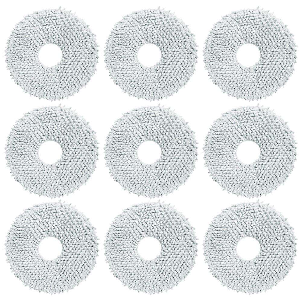 9pcs for Xiaomi Mijia B101cn Sweeping Robot Three-in-one Mop Rag Kit