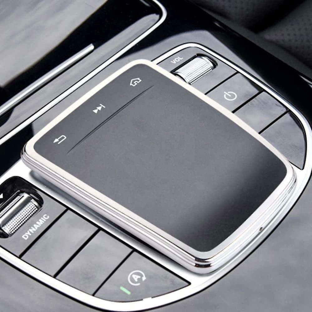 Car Tpu Center Control Multimedia Mouse Screen Protector Cover,silver